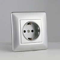 Hot Sale PC 2 Pin +E Germany power Socket Outlet