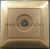 Metal Male TV Socket Outlet