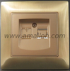 Metal Dual Data Socket 