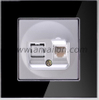  Glass CAT6 Data RJ45 Socket Outlet