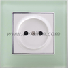 Glass 16A 2Pin Russian power Socket Outlet