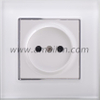 Glass 16A 2Pin Russian power Socket Outlet