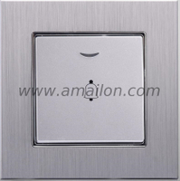  Metal Aluminium Door Bell Switch with Led 