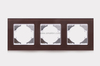 3 Gang Tempered Glass Light Switch Socket Accessories Frames 
