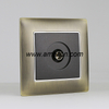 Metal Male TV Socket Outlet