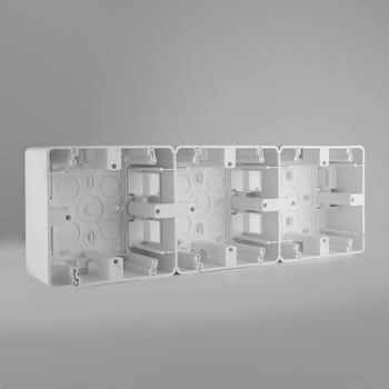 3 Gang Surface Box