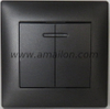 Single Pole 2G 2Way Light Switch with Led Indicator