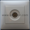  Low Voltage PC Material Female TV Socket outlet 