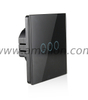 86 size 3 Gang Live +Neutral LineTempered Glass Touch light Switch