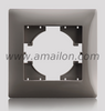 1 Gang Plastic PC Light Switch Socket Accessories Frame 