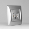 Dual CAT3 Dual TEL Socket 