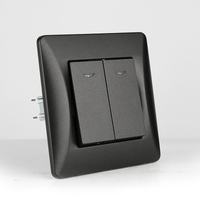 2 Gang 1Way Led Light Switch