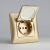 Dust-proof Cap 2P+E power socket Outlet 