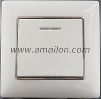 Single Pole 1 Gang 1 Way Illuminated Light Switch