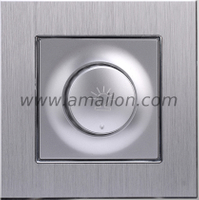 Metal Aluminium Silicon Controlled Rectifier Light Dimmer Switch