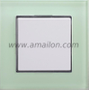 Glass 1G 2 Way Light Switch