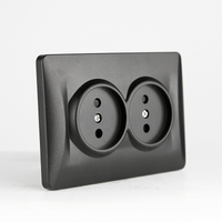 16A Double Russian Power Socket Outlet 