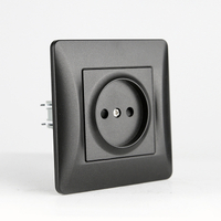 16A 2Pin Russian Power Socket Outlet without Earth