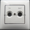 Color Decoration PC TV+SAT Satellite Socket 