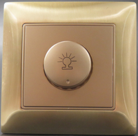 Metal Zinc Alloy Silicon Controlled Rectifier Light Dimmer Switch