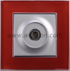 Glass Male TV Outlet