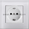 16A Glass Germany Power Socket Outlet