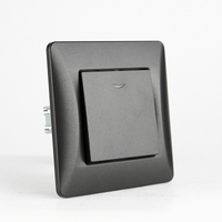 Creative Design1 Gang 1 Way Led Light Switch