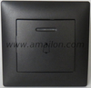 Plastic PC Single Pole Bell Push Switch with Led