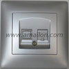  Terminal CAT3 RJ11 Socket Outlet