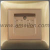 EU Type Metal TEL+ Data Socket Outlet