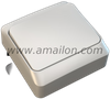 Waterproof IP54 1 Gang 1 Way Light Switch 