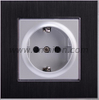 Metal Aluminium 16A 2P+E European Germany Socket Outlet