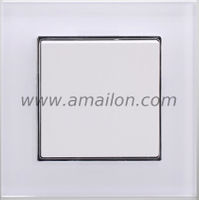 Glass 1G 1Way light Switch