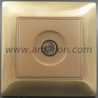 Metal Female TV Socket 