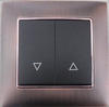 metal Push button Curtain Wall Switch 
