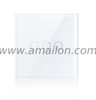 86 size 3 Gang Live +Neutral LineTempered Glass Touch light Switch
