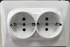 16A2x2Pin+E Germany Power Socket Outlet 