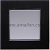 Metal Aluminium 1G 1Way Wall Light Switch