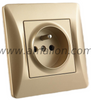 PC 16A 2P+T French power socket Outlet 