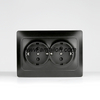 High Performance PC Dual Germany Power Socket Outlet 