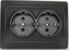 High Performance PC Dual Germany Power Socket Outlet 