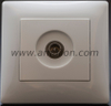 PC Material Male TV socket Outlet