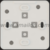 Waterproof IP54 1 Gang 1 Way Light Switch 