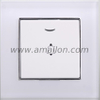  Glass Ding Dong Bell Switch with Led Lamp