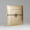  Low Voltage PC Material Female TV Socket outlet 