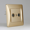 Unique Design Intermediate Terminal TV+SAT Satellite Socket 