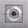Metal Aluminium Male TV Outlet