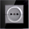 Glass 16A 2Pin Russian power Socket Outlet
