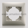 1 Gang Plastic PC Light Switch Socket Accessories Frame 