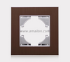 1 Gang Metal Aluminium Light Switch Socket Accessories Frame 